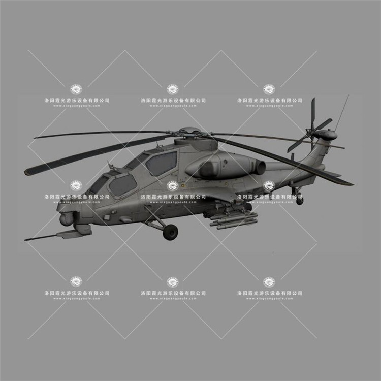 濉溪武装直升机3D模型